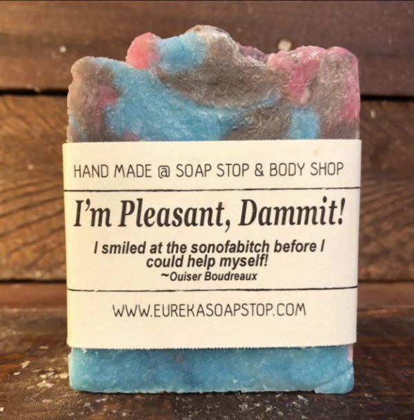 I'm Pleasant Dammit HP Soap Bar