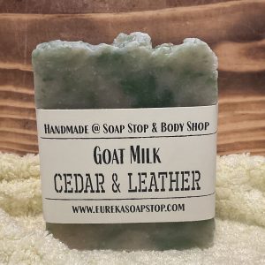 Cedar and Leather HP Soap Bar