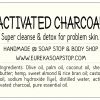 Activated Charcoal Handmade Hot Process Soap -Loaf - Image 2