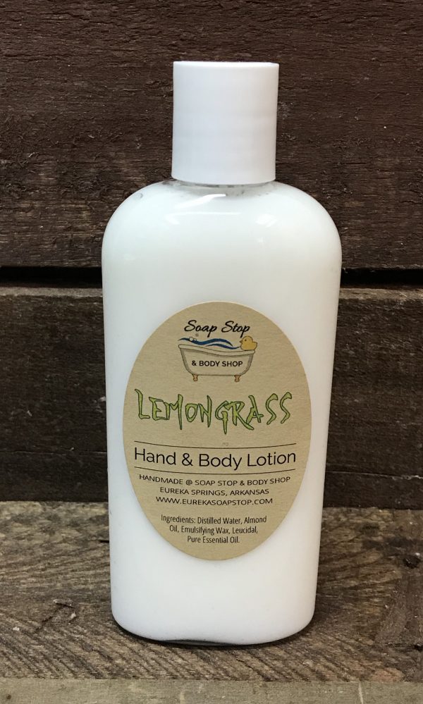 Lemongrass Handmade Hand & Body Lotion - One 4 oz Bottle