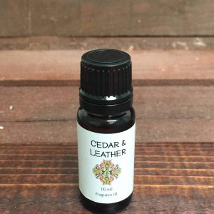 10 mL Fragrance Oil - Cedar & Leather