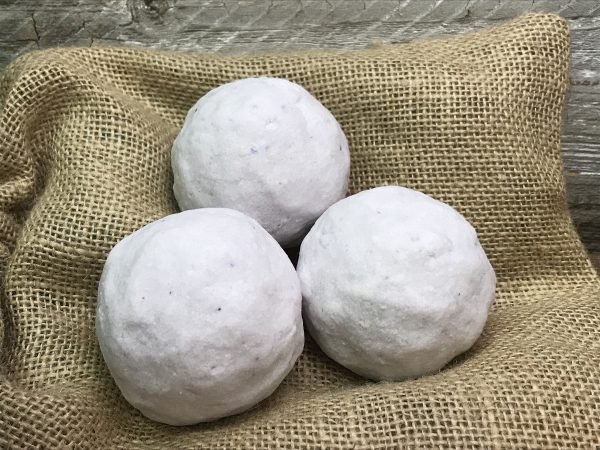 Lavender Handmade Fizzy Bath bombs Lot of 3