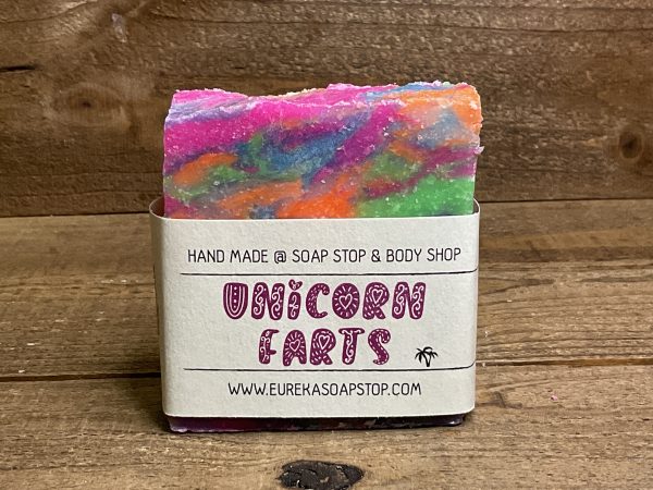 Unicorn Farts Handmade Hot Process Soap - One Bar