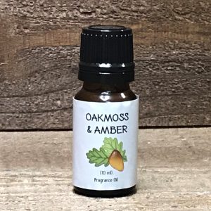 10 mL Fragrance Oil - Oakmoss & Amber