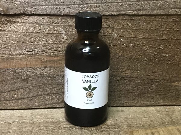 2 oz Fragrance Oil - Tobacco Vanilla