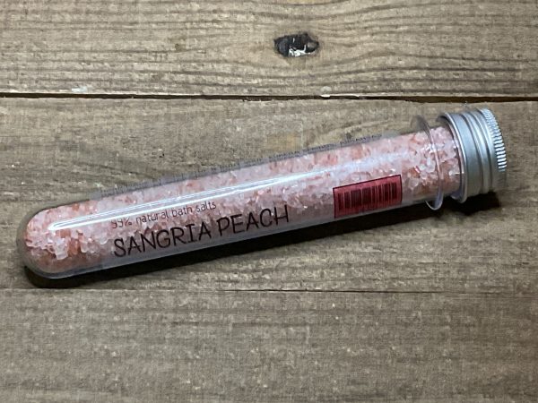 Bath Salts Tube - Sangria Peach