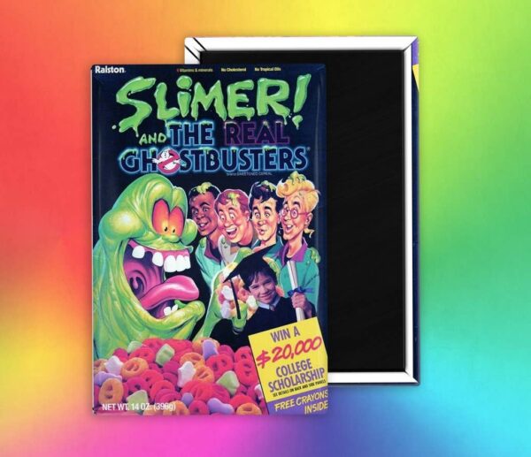 Magnet - Ghostbusters Slimer Cereal