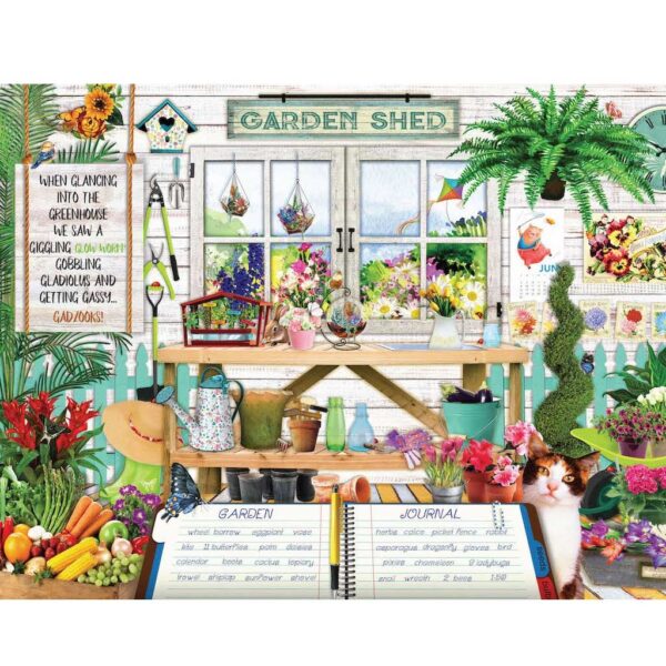 Puzzle 500 pc - Garden Shed