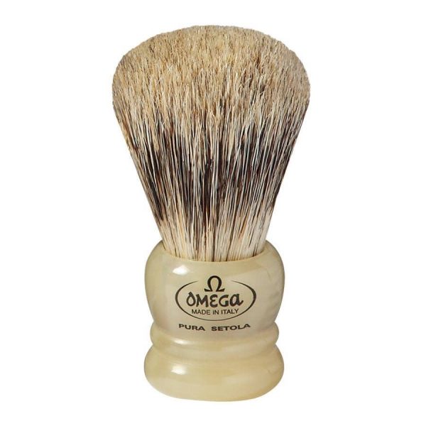 Shaving Brush - Omega Bristle Mix (Boar Bristle & Badger) Tasso & Setola
