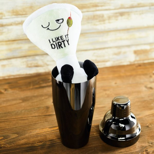 Plush - "I Like It Dirty" Novelty Plush Martini Gift