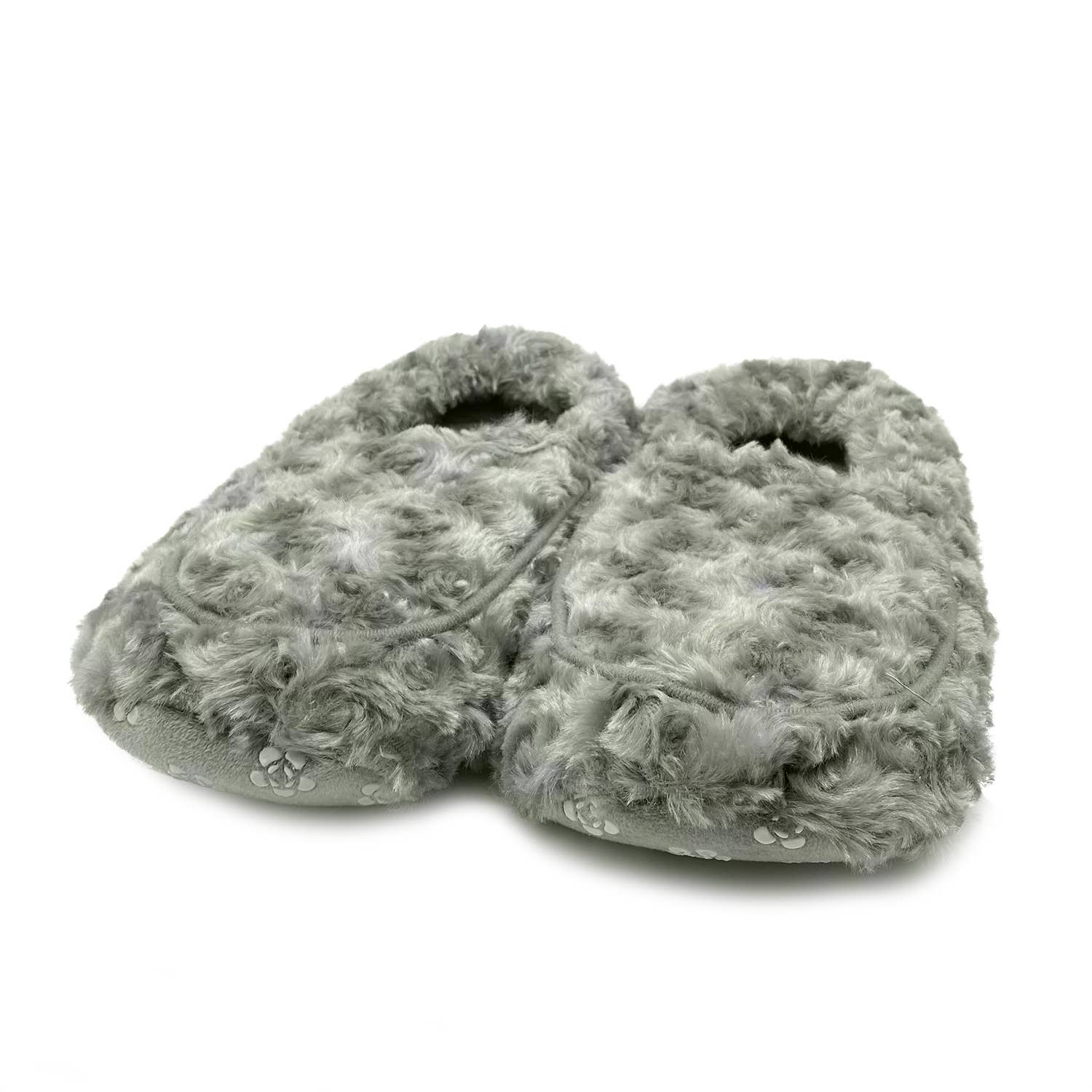 Warmies – Curly Sage Green Slippers – Soap Stop & Body Shop
