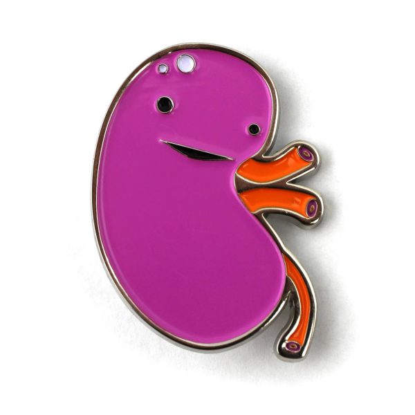Enamel Pin - Kidney Enamel Lapel Pin - When Urine Love