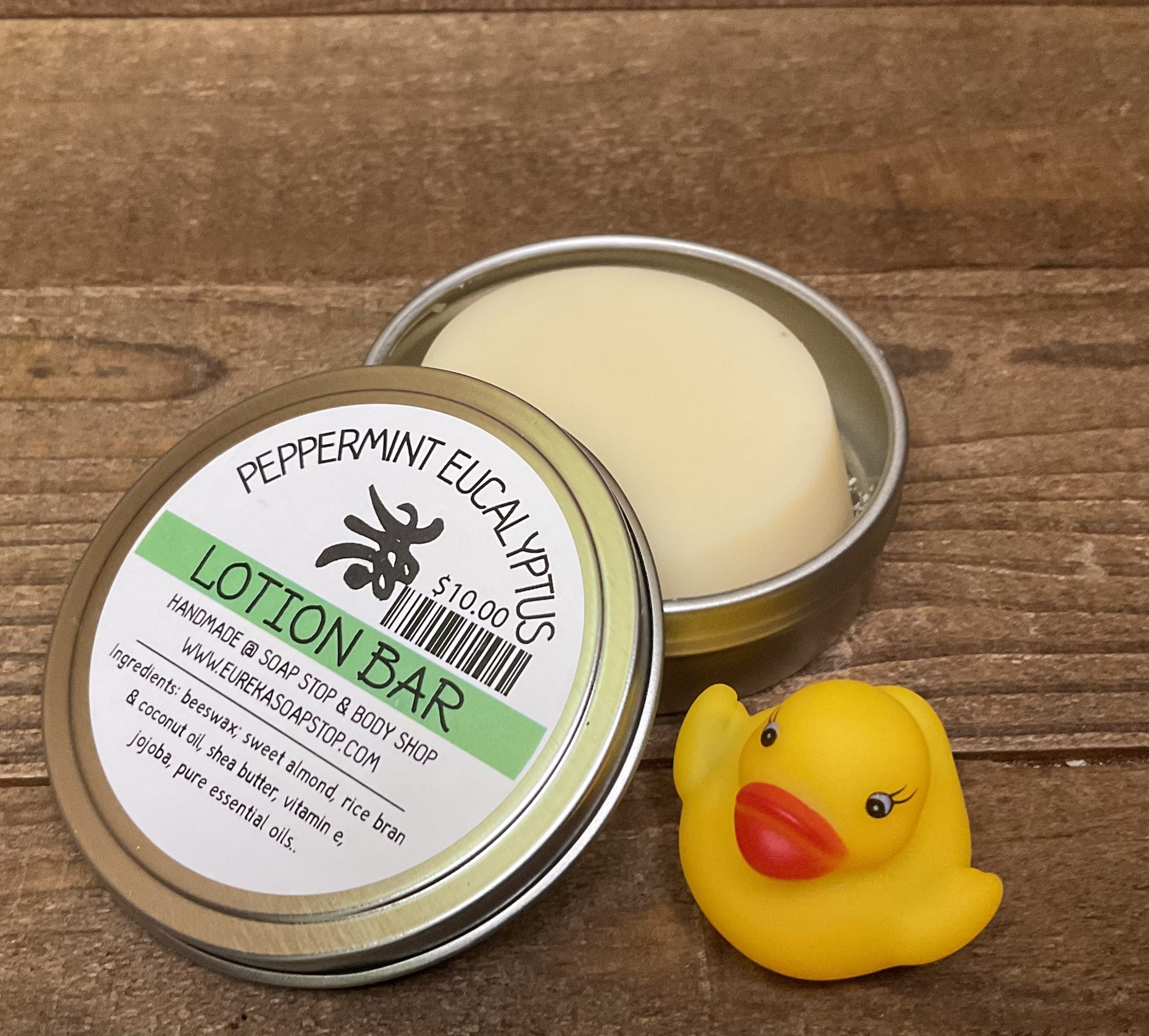 Lotion Bar Peppermint Eucalyptus Soap Stop And Body Shop 0744