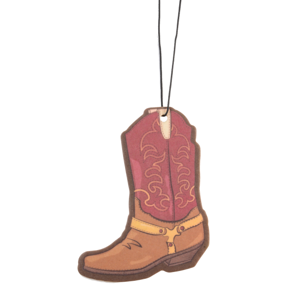 Fresh Fresheners - Cowboy Boot Air Freshener Pack of 12