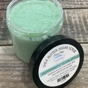 Shea Sugar Scrubs - Peppermint Eucalyptus
