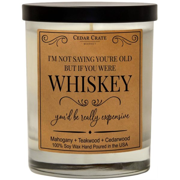 Funny Birthday Gift | Really Expensive Whiskey | Soy Candle