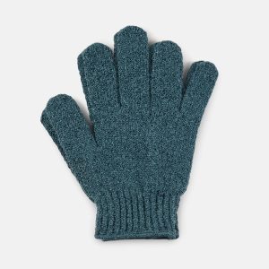 Well Groomed Exfoliating Gloves - Blue