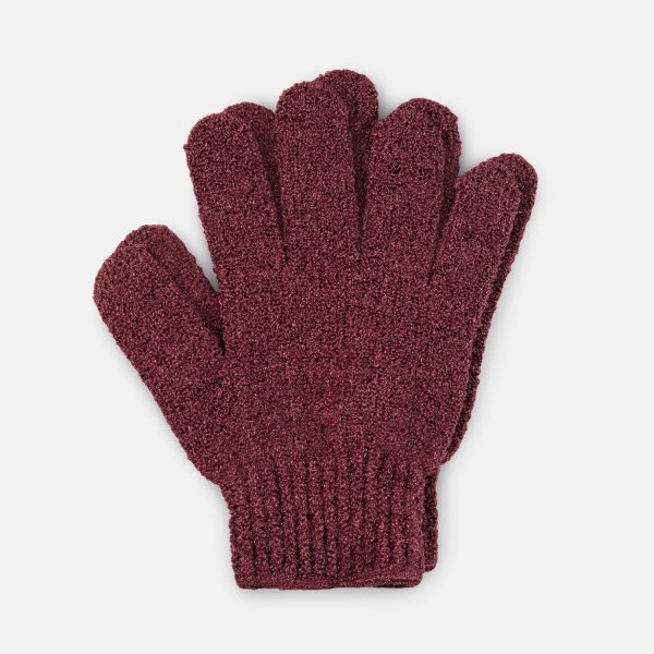 Well Groomed Exfoliating Gloves - Red